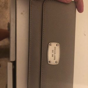Michael Kors Gray Wallet